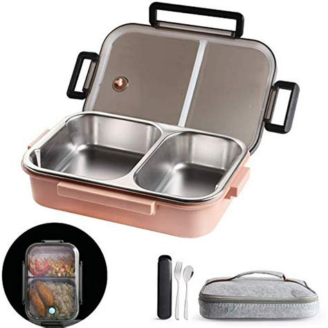 double insulated stainless steel lunch box|insulated lunch boxes for adults.